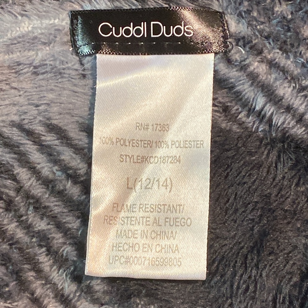Plaid Hooded Robe - Picture 3 of 3